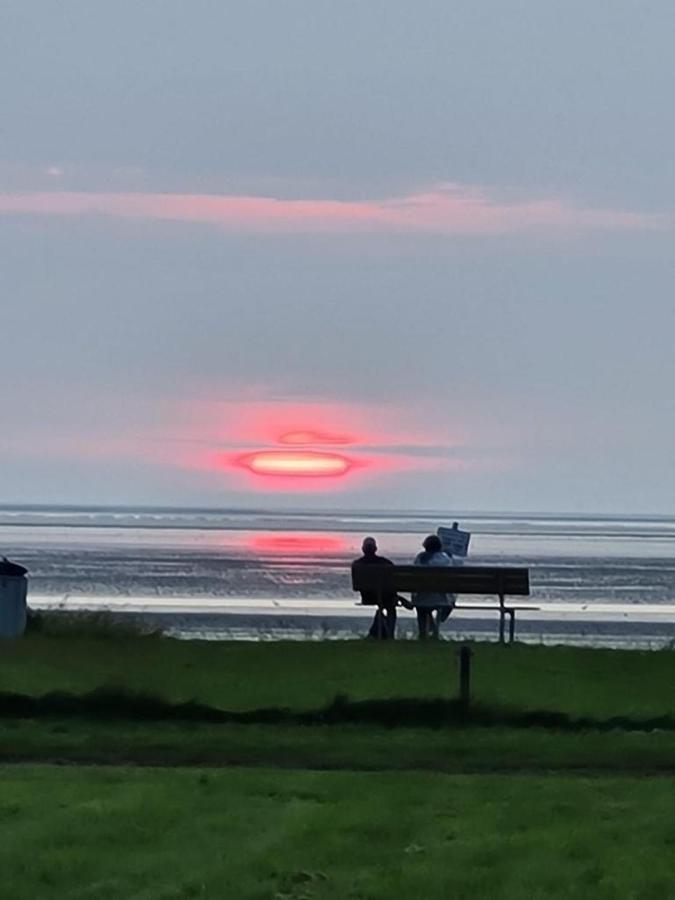 Studio Mit Meerblick Und Grosser Loggia - Direktzugang Zur Nordsee 빌헬름스하펜 외부 사진